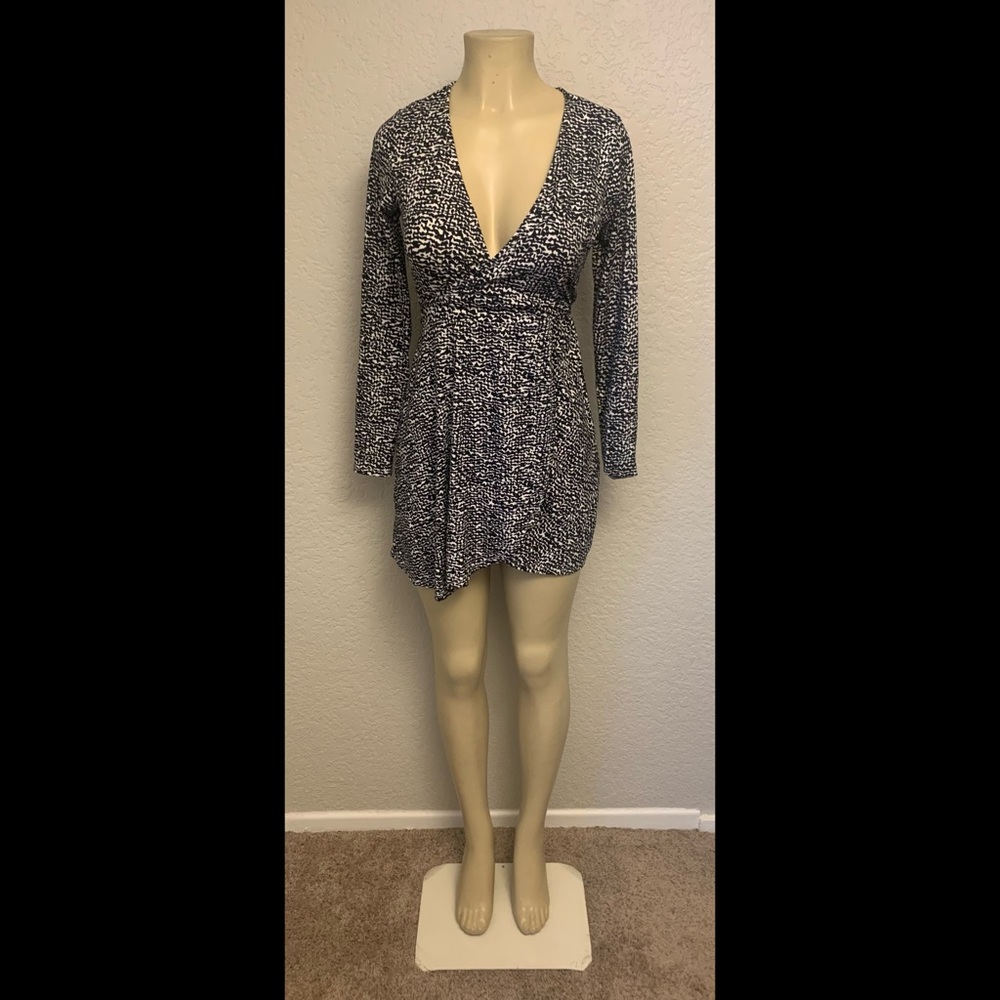 Mini wrap dress
